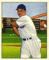 1950 Bowman #81 Ron Northey Baseball Card