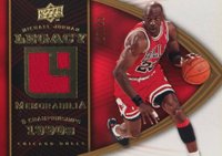 2008 Upper Deck Jordan Legacy Memorabilia #MJ-23 Michael Jordan Basketball Card