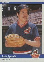 1984 Fleer Update #U-2 Luis Aponte Baseball Card