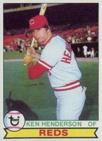 1979 Topps #73 Ken Henderson Baseball Card