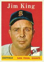 1958 Topps #332 Jim King Baseball Card