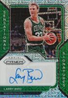 2020 Panini Prizm Sensational Signatures #SSLBI Larry Bird Mojo Prizm Basketball Card