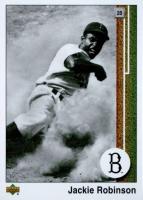 2007 Upper Deck 1989 Reprints #JR Jackie Robinson Baseball Card