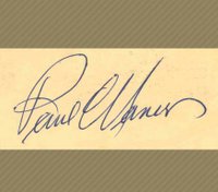 1999 Hall of Fame Autographs # Paul Waner Cut Baseball Card