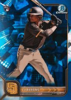 2022 Bowman Chrome Sapphire Edition #12 C.J. Abrams Baseball Card