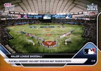 2025 Topps Now #1 Major League Baseball Gold Foil Baseball Card