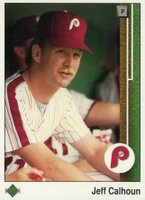 1989 Upper Deck #33 Jeff Calhoun Baseball Card