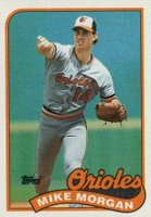 1989 Topps #788 Mike Morgan Baseball Card