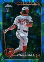 2024 Topps Chrome Update #USC200 Jackson Holliday Blue/Green Lava Lamp Baseball Card