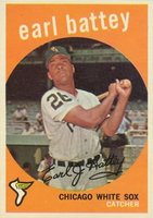 1959 Topps #114 Earl Battey Baseball Card