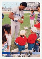 1993 Upper Deck #755 Juan Gonzalez Baseball Card