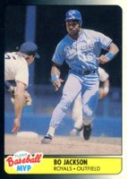 1990 Fleer MVP #21 Bo Jackson Baseball Card