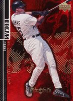2000 Upper Deck Black Diamond Rookie Edition #37 Frank Thomas Baseball Card
