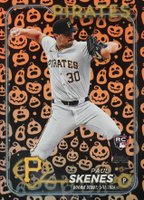 2024 Topps Update #US288 Paul Skenes Jack O' Lantern Baseball Card