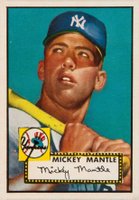 1952 Topps #311 Mickey Mantle Baseball Card
