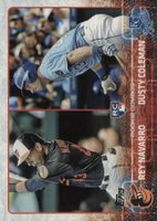 2015 Topps Update #US298 Dusty Coleman/Rey Navarro Baseball Card