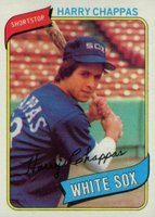 1980 Topps #347 Harry Chappas Baseball Card