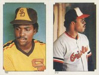 1984 Topps Stickers #160/212 Tony Gwynn/Dan Ford Baseball Card