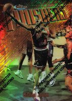 1997 Finest #39 Michael Jordan Refractor Basketball Card