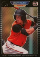 2023 Leaf Web Exclusives #PSG10 Jackson Holliday Pro Set Black Baseball Card