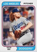 2020 Topps Archives #141 Dustin May Baseball Card