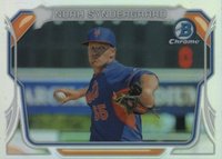 2014 Bowman Chrome Mini Chrome #MC-NS Noah Syndergaard Baseball Card
