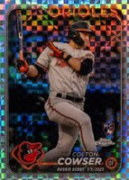 2024 Topps Chrome Update #USC154 Colton Cowser X-Fractor Baseball Card