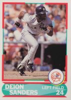 1990 Score Young Superstars Series 2 #27 Deion Sanders Baseball Card