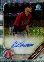 2019 Bowman Mega Box Chrome Mega Autographs #AT Alek Thomas Baseball Card