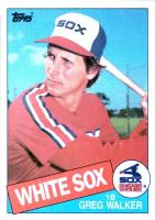 1985 Topps #623 Greg Walker Baseball Card