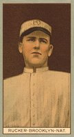 1912 Brown Backgrounds Broadleaf #157 Nap Rucker Baseball Card