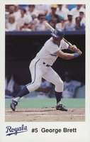 1991 K.C. Royals Police # George Brett Baseball Card