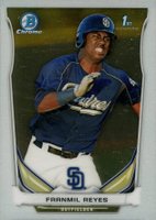 2014 Bowman Prospects  #BCP13 Franmil Reyes Chrome Baseball Card