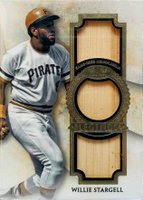 2017 Topps Tier One Legends Relics #WS Willie Stargell Triple Baseball Card
