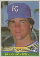1984 Donruss #461 Danny Jackson Baseball Card