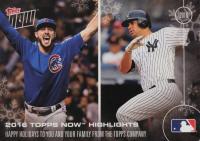 2016 Topps Now  # David Ortiz/Gary Sanchez/Ichiro Suzuki/Kris Bryant Baseball Card