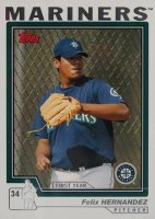 2004 Topps Traded #T144 Felix Hernandez Baseball Card