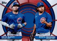 2025 Topps Dynamic Duos #DD7 Seiya Suzuki/Shota Imanaga Baseball Card