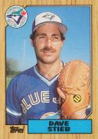 1987 Topps Tiffany #90 Dave Stieb Baseball Card
