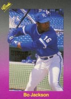 1989 Classic Travel Update 2 (Purple) #157 Bo Jackson Baseball Card