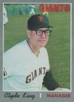 1970 Topps #624 Clyde King Baseball Card