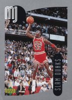 1998 Upper Deck International MJ Stickers #90 Michael Jordan Basketball Card