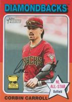2024 Topps Heritage Mini #372 Corbin Carroll Color Swap Baseball Card
