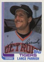 1982 Topps #535 Lance Parrish Baseball Card