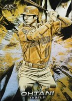 2018 Topps Fire  #150 Shohei Ohtani Gold Minted Baseball Card