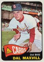 1965 Topps #78 Dal Maxvill Baseball Card