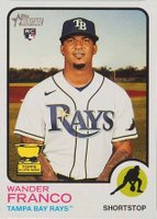 2022 Topps Heritage #347 Wander Franco Baseball Card
