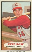 1967 Bazooka #38 Pete Rose Baseball Card