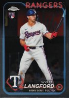 2024 Topps Chrome Update #USC37 Wyatt Langford Baseball Card