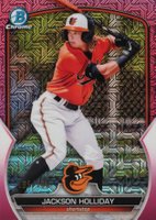 2023 Bowman Mega Box Chrome #20 Jackson Holliday Pink Baseball Card